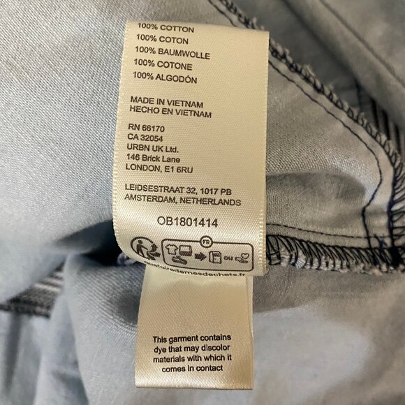 NEW Free People Moto Colorblock Shirt XS - Picture 12 of 12